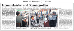 22.06.2015, Die Rheinpfalz